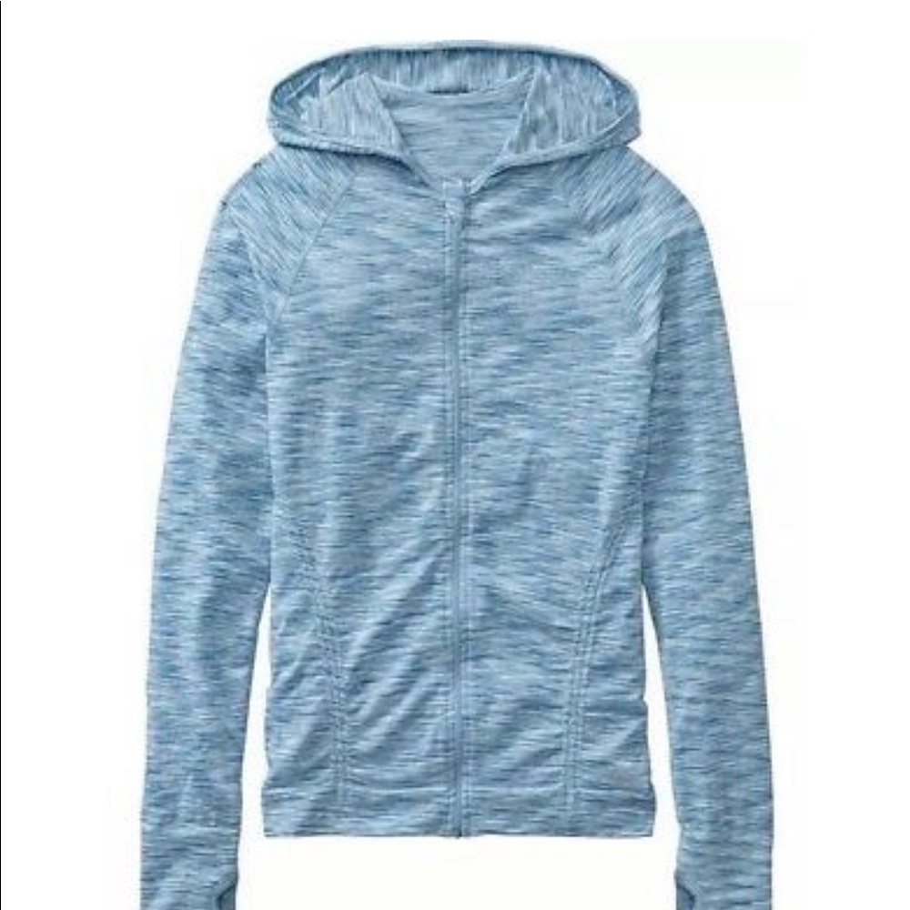 Athleta blue space dye jacket. Size small